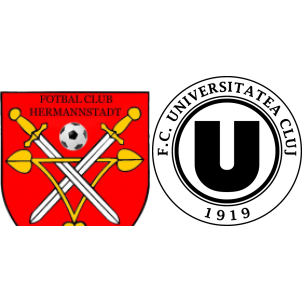 Hermannstadt vs Universitatea Cluj H2H stats - SoccerPunter